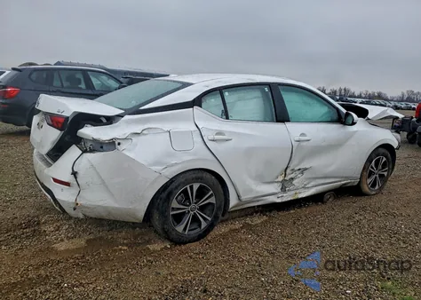 2022 Nissan Sentra Sv из США, поврежденный, VIN 3N1AB8CV4NY306221